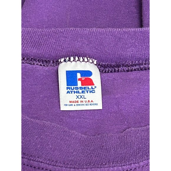 Russel Athletic Nothing Beats A Bud King Of Beers T-Shirt Single Stitch Mens XXL - Picture 6 of 7